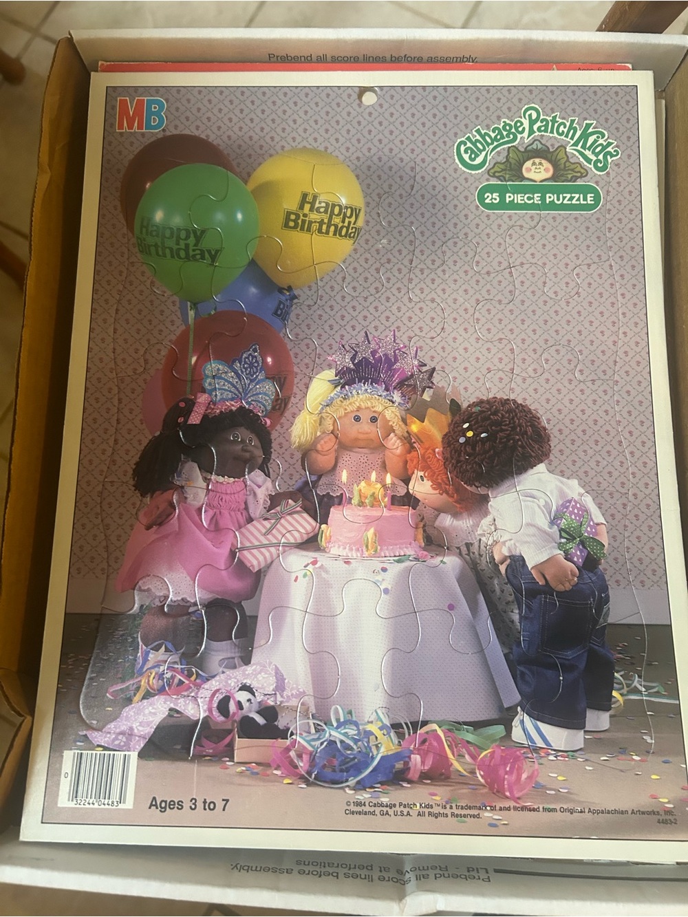 Cabbage Patch Kids Happy Birthday 25-Piece Puzzle - Multicolor